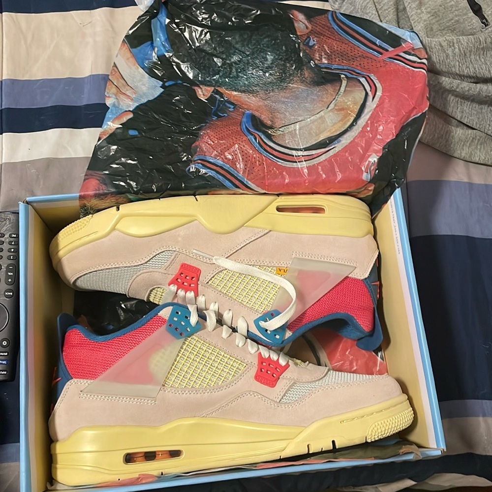 UNION LA X AIR JORDAN 4 RETRO ‘GUAVA ICE’ Size 13 Brand New Never Worn.